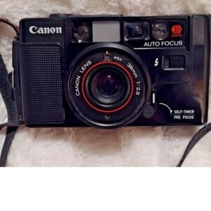 Canon Sure Shot AF35M Autoboy 2 35mm Film Camera 38mm f/2.8 UNTESTED READ